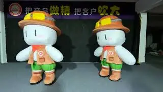 Digital Inflatables Cartoon Characters Mascot Costume for Advertising Decorations
