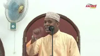 SHK ALI ABUBAKAR JAWABU KUTOKA KWA MWANAFUNZI WA SHK BAHERO