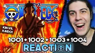 KIN'EMON IS SO COOL. - One Piece | Episodes 1001 - 1004 Reaction