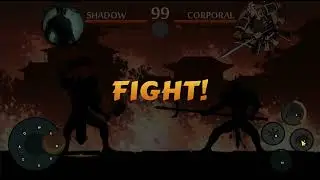 shadow fight 2 (shadow vs corporal ) the shogun 's number one disciple
