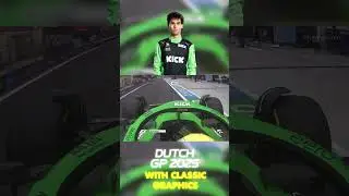 Gabriel Bortoleto's 🏎️⚡️2.8s PIT STOP | 2025 Dutch Grand Prix with Classic Graphics #f1