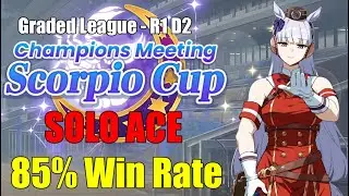 [ Umamusume ] Solo Ace Golshi 85% Win Rate Player | Scorpio Cup Champions Meeting Graded League R1D2
