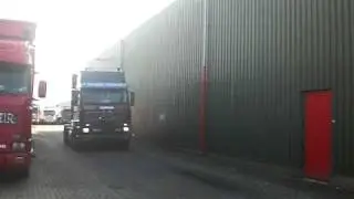 Scania 143 450 black velvet brulpijp