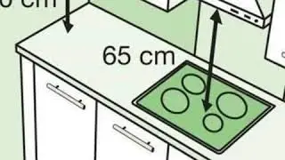 Kitchen standard size architectural views part 1🌈