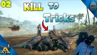 I'm a Survival Expert and I Beat 2 Dinosaurs : Ark Mobile Journey | The island Episode 02 (Hindi)