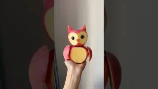 This went way too far ⚡😳 #diy #craftyhome #diyideas #crafting #fruit #apple #toys #adorablecrafts