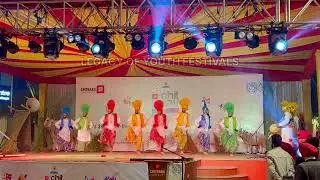 PUNJABI UNIVERSITY PATIALA BHANGRA || 39th AIU NORTH ZONE ||