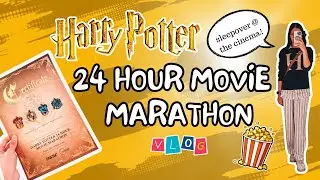I Survived a 24-Hour Harry Potter Movie Marathon ⚡️🍿