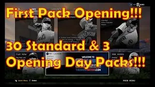 MLB The Show 16! First Diamond Dynasty Packs Opened!!!