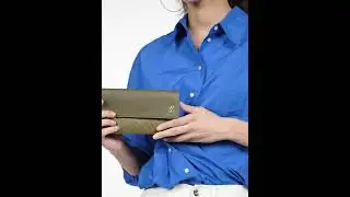 Green Textured Leather Wallet