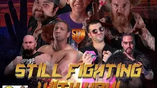DJ sings the National Anthem for the Sonoran Championship Wrestling benefit match