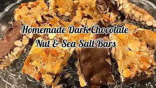 Homemade Dark Chocolate Nut Bars That Beat Store Bought