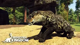 OS TIGRES-DENTE-DE-SABRE  chegaram na nossa reserva - Prehistoric Kingdom