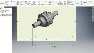Autocad Inventor 2019 - oldham coupling - drawing files