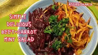 HOW TO MAKE  BEETROOT SALAD | CARROT & BEETROOT SALAD RECIPE | Weight Loss Diet