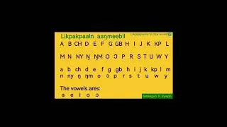 Likpakpaaln aaŋmeebil (konkomba Alphabet)