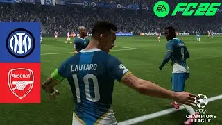 FC 26 - Inter Milan VS Arsenal | UEFA Champions League | Full Match