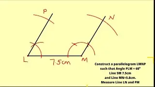 How to construct a parallelogram