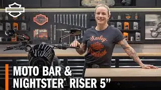 Harley-Davidson Moto Bar & 5&rdquo; Riser for Nightster Models Overview
