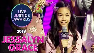 JESSALYN GRACE - INTERVIEW 💗LIVE JUSTICE AWARDS