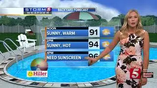 Heather's morning forecast: Sunday, August 18, 2019
