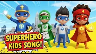 God&rsquo;s Gang Nursery Rhyme | Fun Christian Kids Song about God&rsquo;s Love & Superheroes (3D Animated)