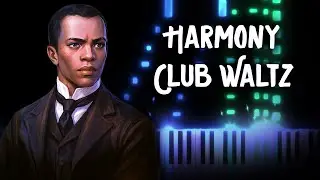 Harmony Club Waltz - Scott Joplin | Piano Tutorial