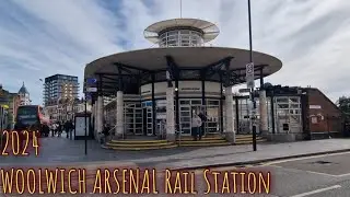WOOLWICH ARSENAL Rail Station (2024)