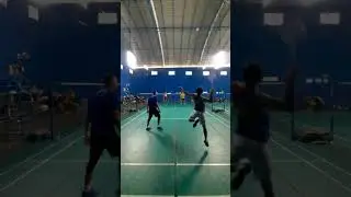 Udah Benar Smash Malah... #badminton #badmintonlovers #shorts #reels #viral #viralvideo  #bwf #fyp
