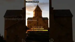 The World&rsquo;s Oldest Christian Church Is in Armenia &mdash; Built in 301 AD #shorts