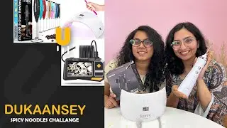 Live E-commerce | Spicy Ramen Challenge | Uchlo x DukaanSey