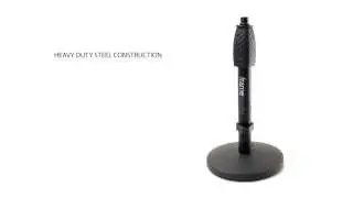 Gator Frameworks - Round Base Desktop Microphone Stand (GFW-MIC-0601)