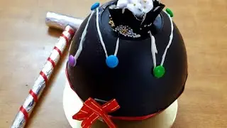 Easy pinata cake recipe without mould | suprise cake for kids | happy cooking | cooking made easy |