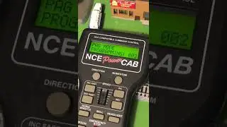 Сброс декодера до заводских настроек #dcc #nscale #ncepowercab #factory #reset #modelrailway #train