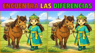ENCUENTRA LAS DIFERENCIAS 🔍 | Praderas de Mongolia 🇲🇳 | E3D Victor #5