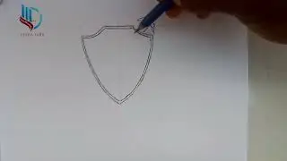 How To Draw Shield As A Beginner Step By Step
