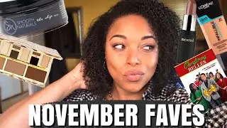 NOVEMBER FAVORTIES & FAILS 2019 | Natural Hair Netflix Makeup Skincare| MelissaQ