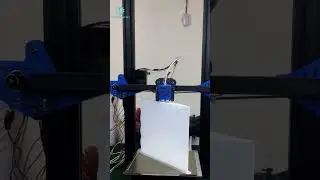 3D printer extra large z axis mod worked great! (Bluer v2) #3d_printing