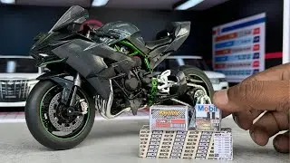 HD Miniature | Kawasaki Ninja H2R 1/9 Scale Model Bike