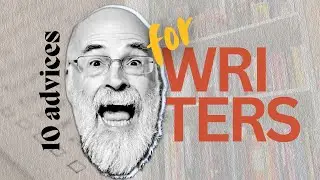 10 Writing Advices for WRITERS (from Terry Pratchett)