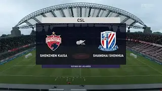 Shenzhen FC vs Shanghai Shenhua | Chinese Super League (04/09/2020) | Fifa 20