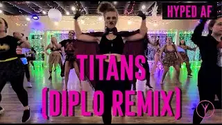 Titans Diplo Remix | Major Lazer, Sia, Labrinth, Diplo, Imanbek | Hyped AF | Choreography by Ashley