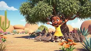 Five Little Quails Run Run Run | Nursery Rhymes for Kids & Baby Songs