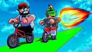 🚴&zwj;♂️Obby Roblox Cycle Race me Sabko Pachhad Diya!(Impossible Speed) 😱🔥