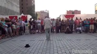 Artiste de rue à Montréal (HD) • DANSEUR SPECTACULAIRE - Ethnomania