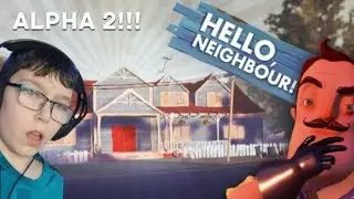 I PLAYED HELLO NEIGHBOR ALPHA 2!!!   (Ghost Mode and Extended Basement)