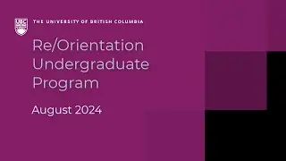 Re/orientation Undergraduate (BSN) Program