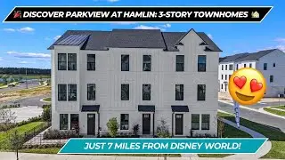 Discover Parkview at Hamlin: 3-Story Townhomes Just 7 Miles from Disney World!