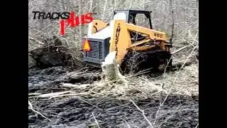TracksPlus™ Over the Tire Skid Steer Tracks