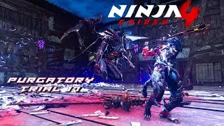 Ninja Gaiden 4 - Purgatory Trial 17 - Yakumo - 25% Health Master Ninja Rank Full Combo - Untouchable